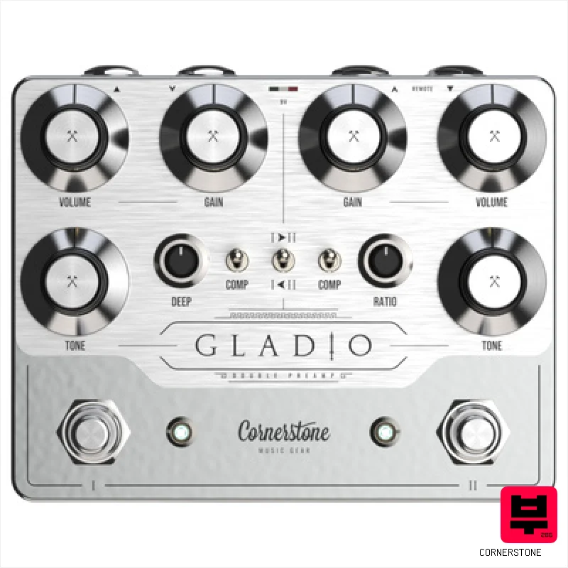 Cornerstone Gladio MKIII Double Preamp - Distortion Pedals