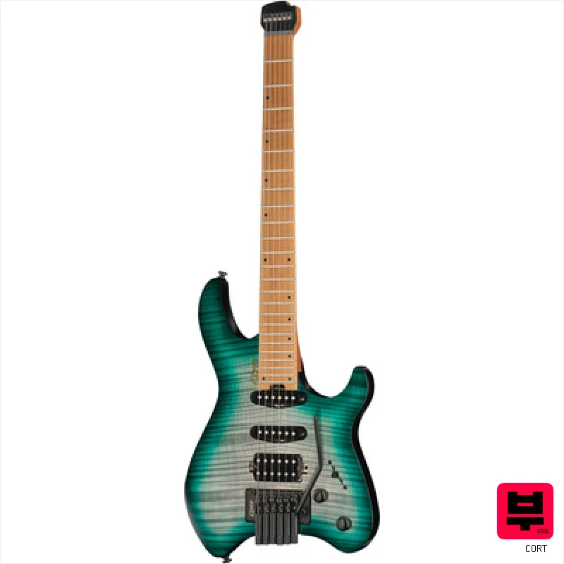 Cort Space G6TR SGLG - Headless Guitars