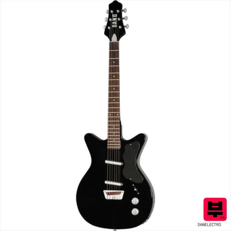 Danelectro Dan O. Cool Black - Double Cut Guitars