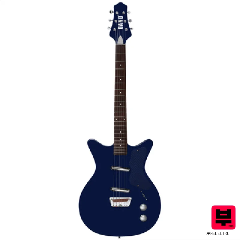 Danelectro Dan O. Cool Blue - Double Cut Guitars