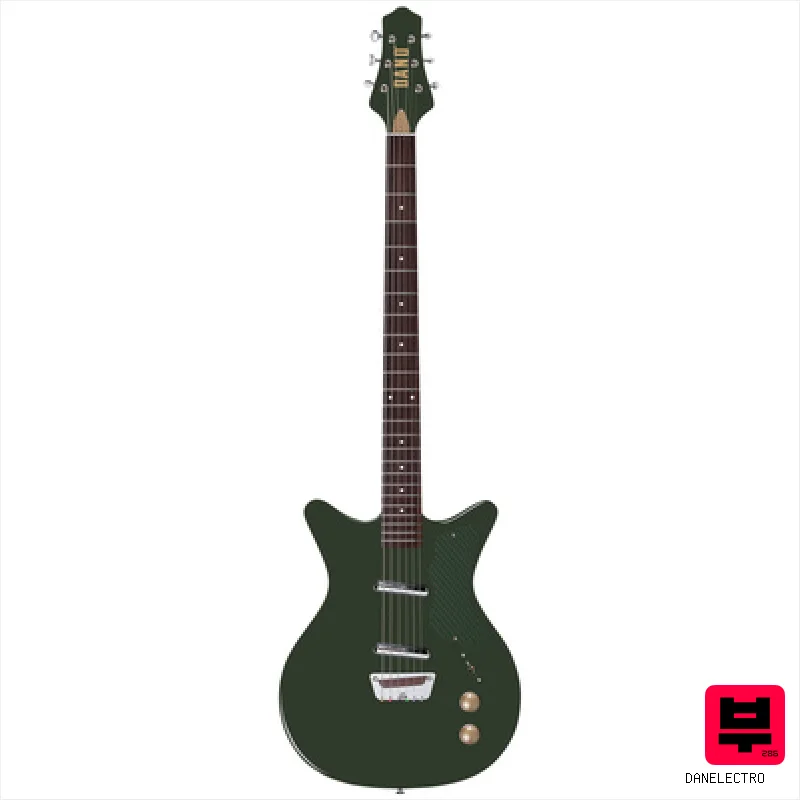 Danelectro Dan O. Cool Green - Double Cut Guitars