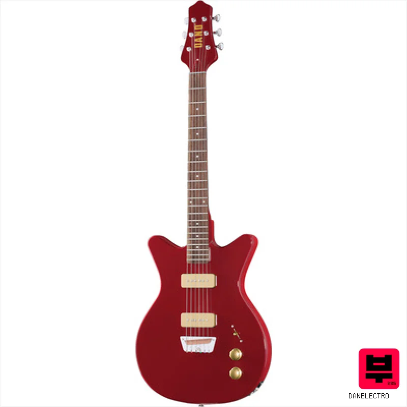 Danelectro Dan O. Mano Maroon - Double Cut Guitars