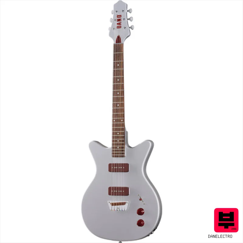 Danelectro Dan O. Mano Silver - Double Cut Guitars