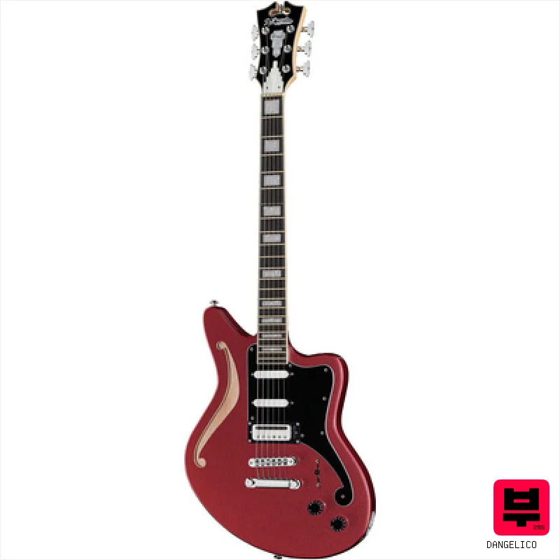 DAngelico Premier Bedford Oxblood - Alternative Design Guitars