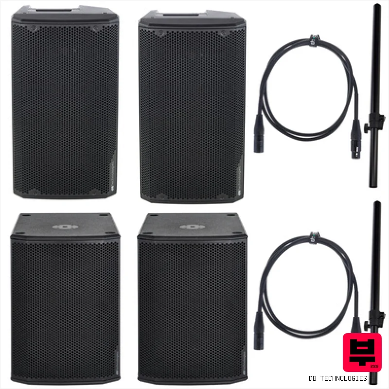 dB Technologies Opera 10/Sub 615 Power Bundle - Band PA Sets