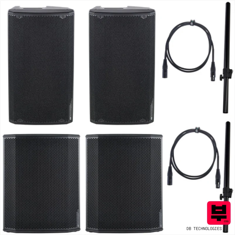 dB Technologies Opera 12/Sub 618 Power Bundle - Band PA Sets