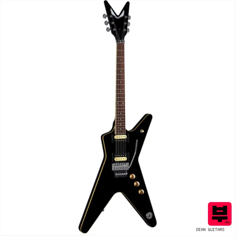 Dean Guitars ML 79 Floyd Classic Black - Heavy Guitars