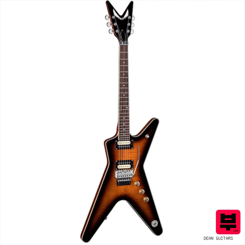 Dean Guitars ML 79 Floyd Flame Maple TBZ - Heavy Guitars
