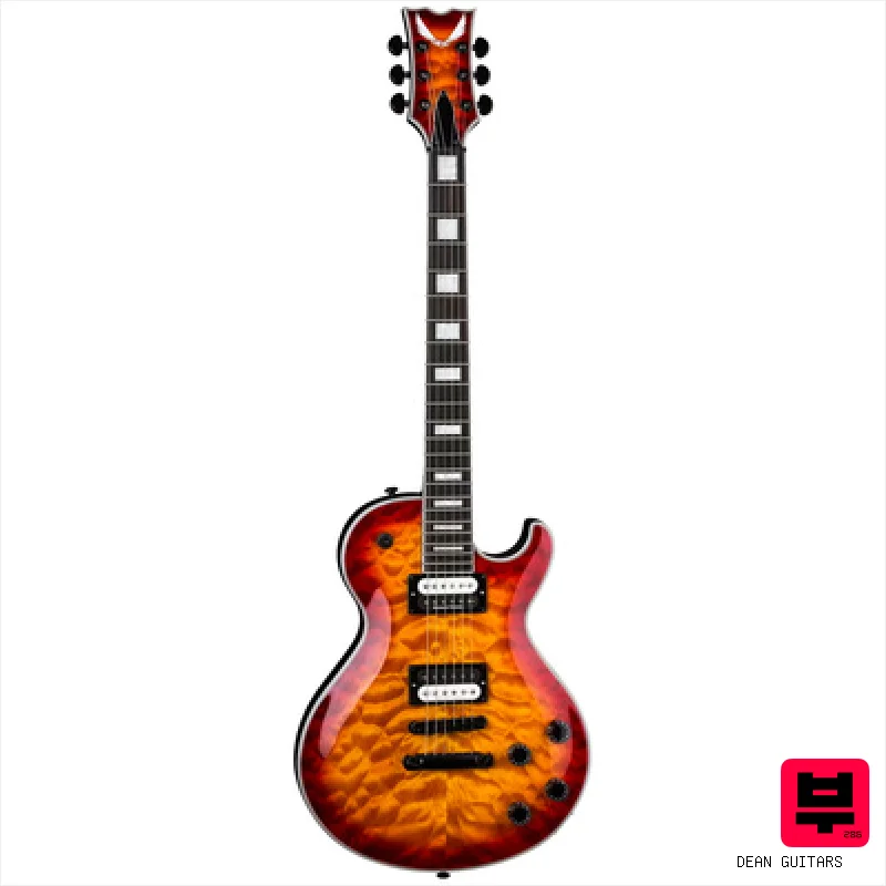 Dean Guitars Thoroughbred Select Quilt TCB - Single Cut Guitars