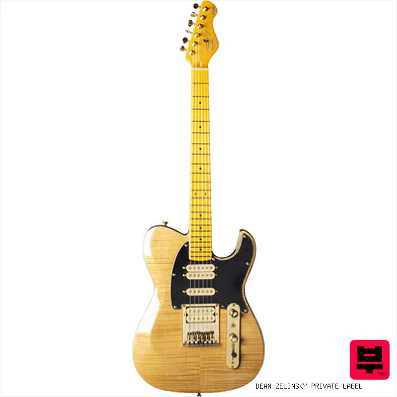 Dean Zelinsky Private Label Dellatera ATW Blonde Flame - Professional Music Instrument Photo