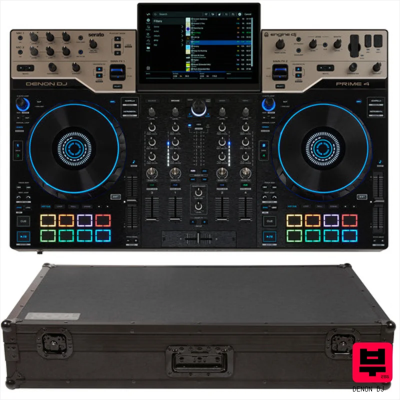 Denon DJ Prime 4 G2 Premium Case Bundle - Professional Music Instrument Photo