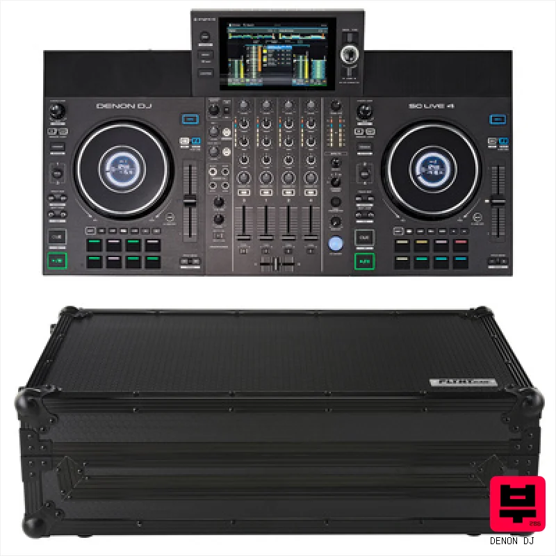Denon DJ SC Live 4 Flyht Pro Case Set - Player