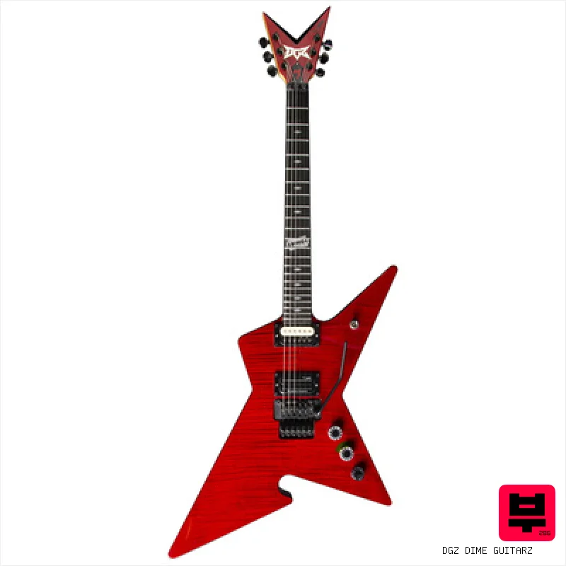 DGZ Dime Guitarz Culprit Standard Cherry Bomb - Heavy Guitars