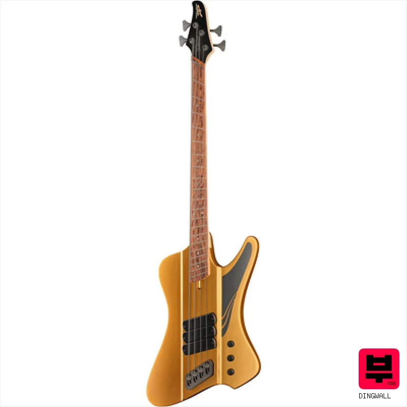 Dingwall D-Roc Std 4 Matte Gold LTD - Multi-scale Basses