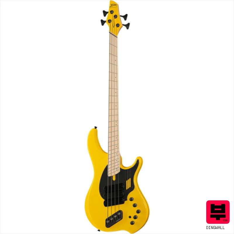 Dingwall NG3 Nolly Sig.4 Ferrari Yellow - Multi-scale Basses