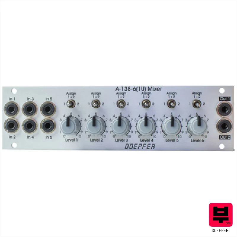 Doepfer A-138-6 1U - Professional Music Instrument Photo