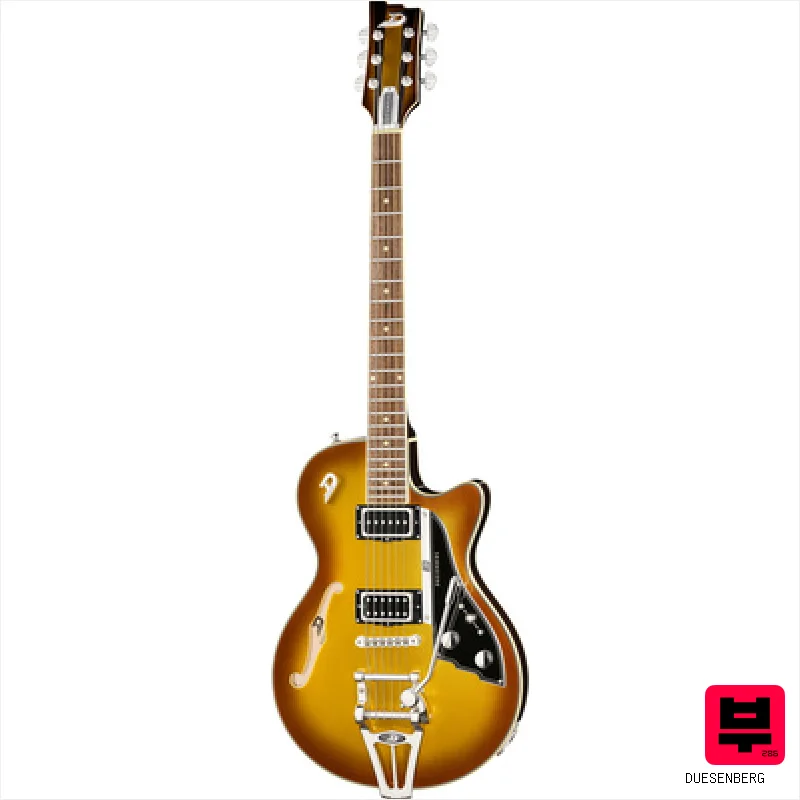 Duesenberg Starplayer TV Gold Burst - Professional Music Instrument Photo