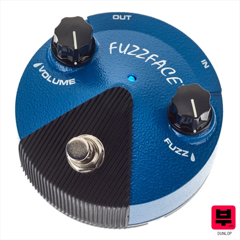 Dunlop Silicon Fuzz Face Mini Blue - Professional Music Instrument Photo