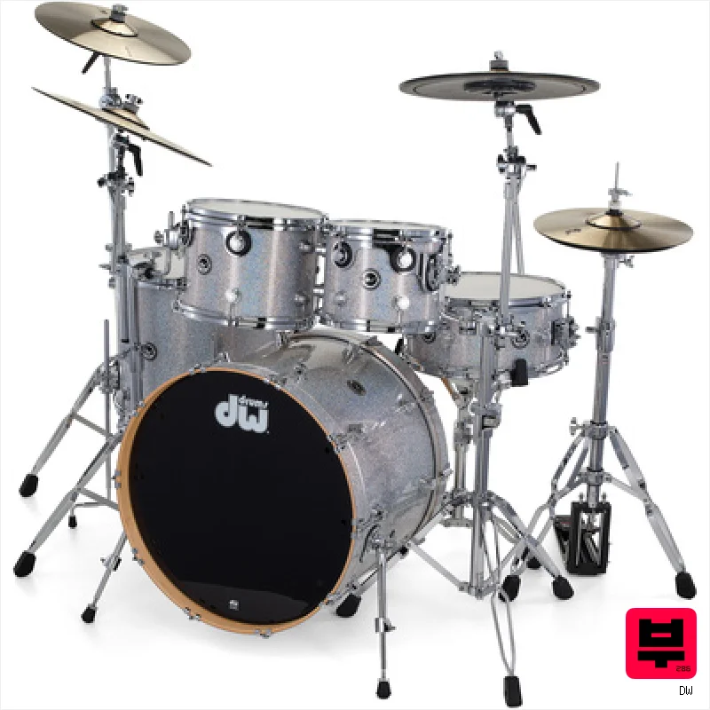 DW DWe E33 Drum Kit Finish Ply DN - Professional Music Instrument Photo
