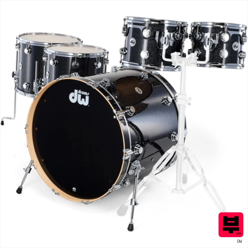 DW Finish Ply Big Rock Bl. Ice II - Premium Drum Kits