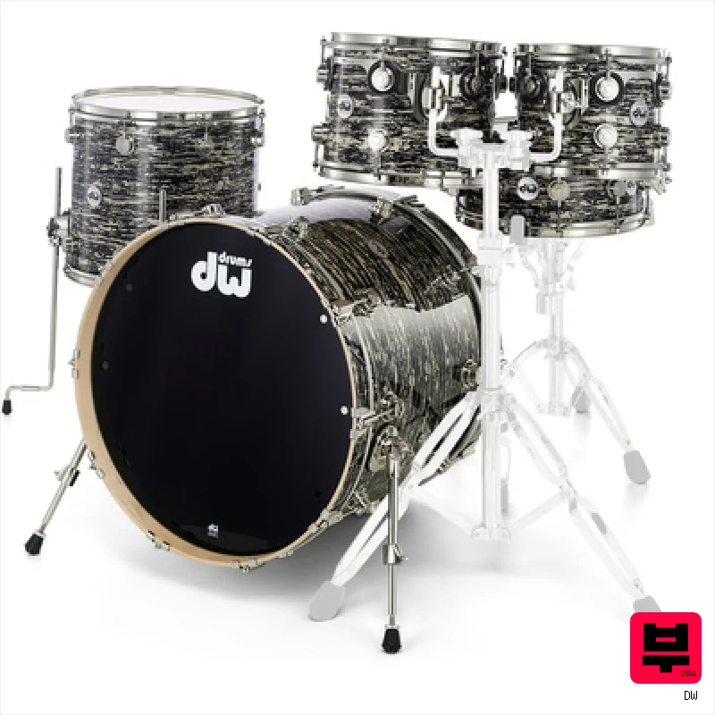 DW Finish Ply Black Oyster Nickel - Professional Music Instrument Photo