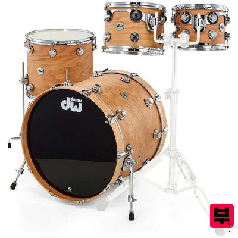 DW Lacquer Custom Natural Oak - Professional Music Instrument Photo
