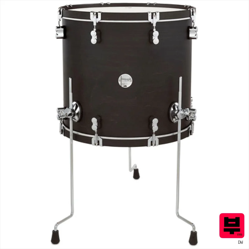 DW PDP 18"x16" CC FT Ebony - Professional Music Instrument Photo