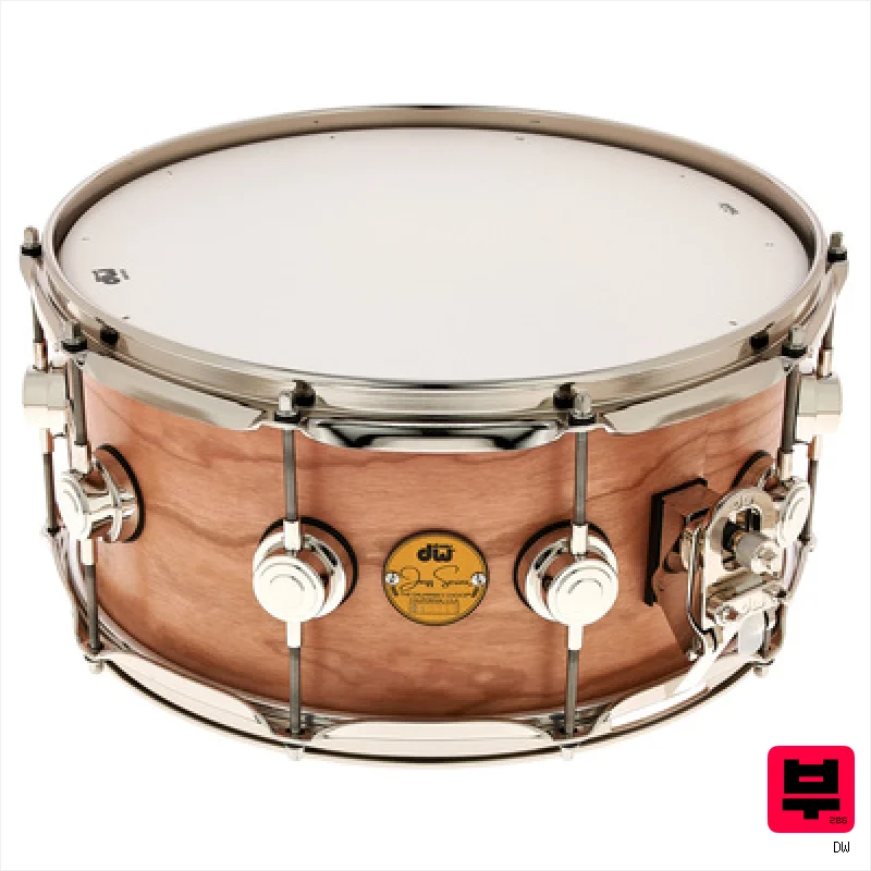 DW Satin Oil 14"x6,5" Cherry Gum - 14" Wooden Snare Drums