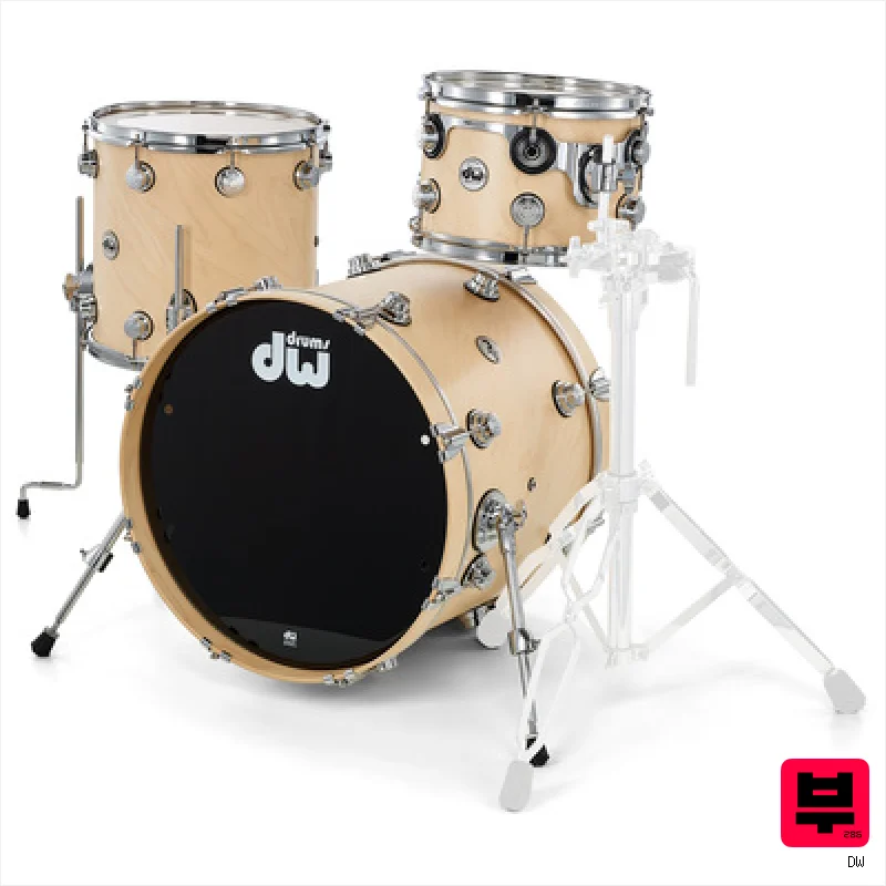 DW Satin Oil 3-piece Set Studio - Professional Music Instrument Photo