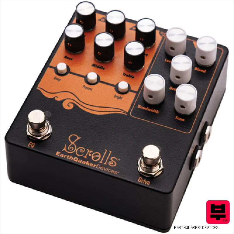 EarthQuaker Devices Scrolls Bass Odyssey - Professional Music Instrument Photo