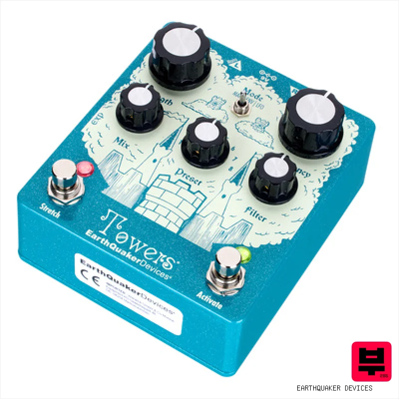 EarthQuaker Devices Towers Soundscape Generator - Reverb Pedals