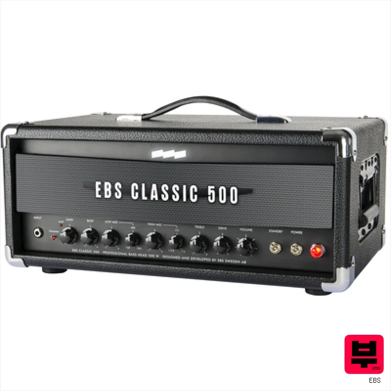 EBS Classic 500 Bass Amp Head - Professional Music Instrument Photo