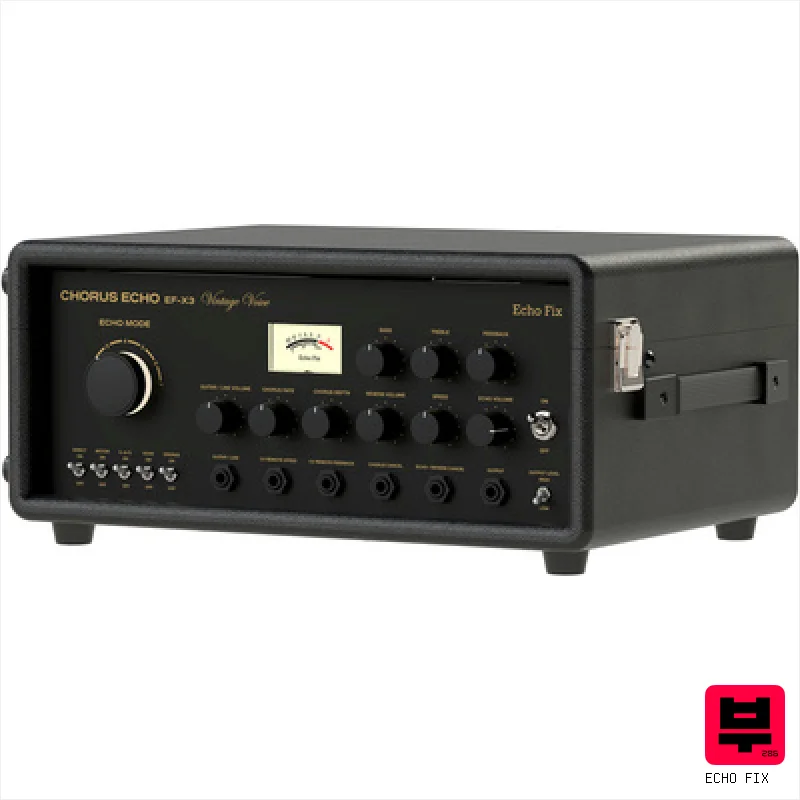 Echo Fix EF-X3 Vintage Voice Gold Tolex - Delay/Echo Pedals