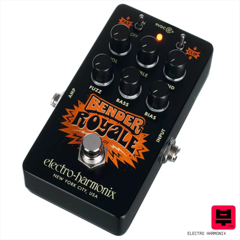 Electro Harmonix Bender Royale Fuzz Black - Distortion Pedals