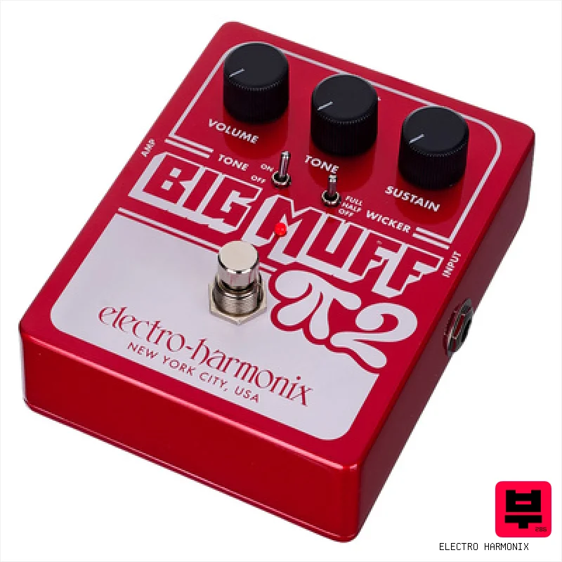 Electro Harmonix Big Muff 2 Fuzz w/ Tone Wicker - Distortion Pedals