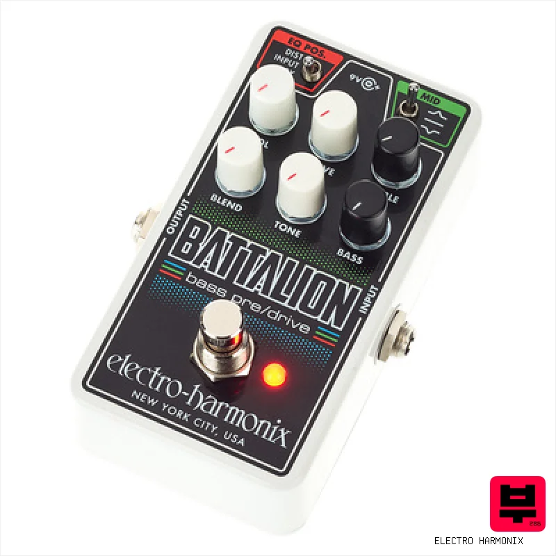 Electro Harmonix Nano Battalion Bass Pre & OD - Professional Music Instrument Photo