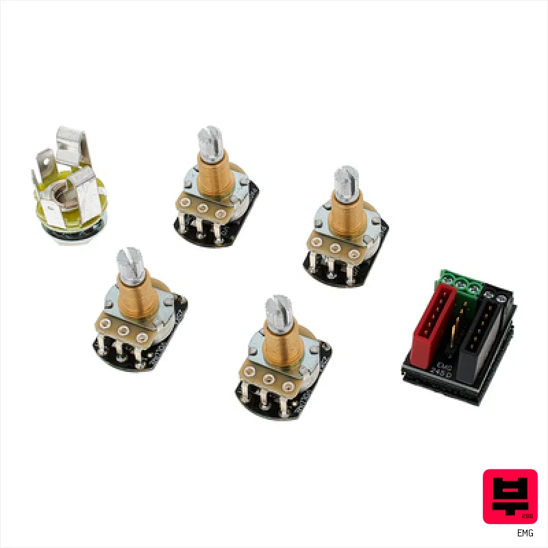 EMG 1 or 2 Pickups Wiring Kit LH - Electronics for Guitars