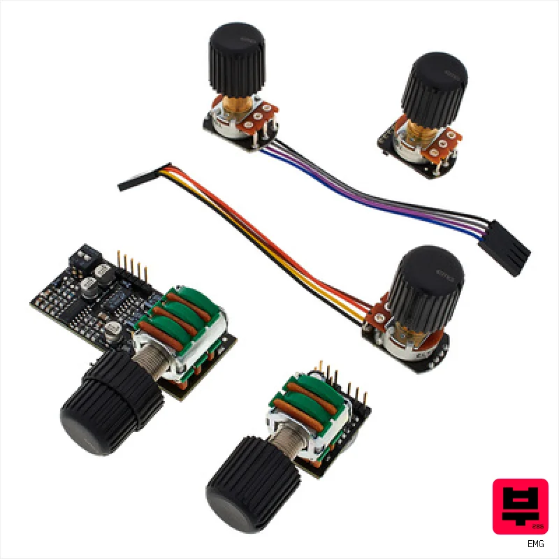 EMG BQS System 3-Band EQ 5 Potis - Electronics for Basses