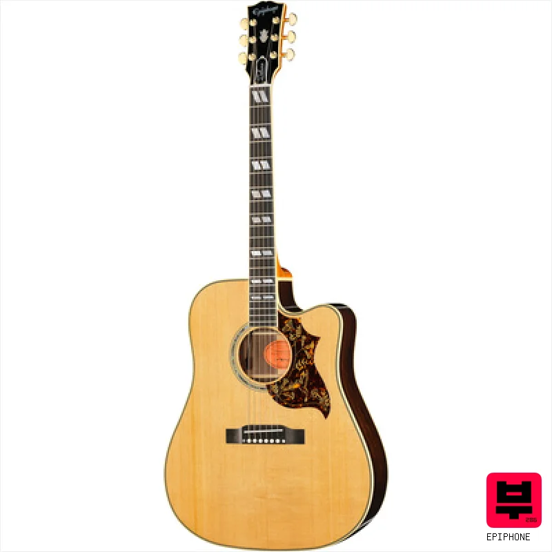Epiphone Hummingbird Deluxe EC NA IBC - Dreadnought Acoustic Guitars