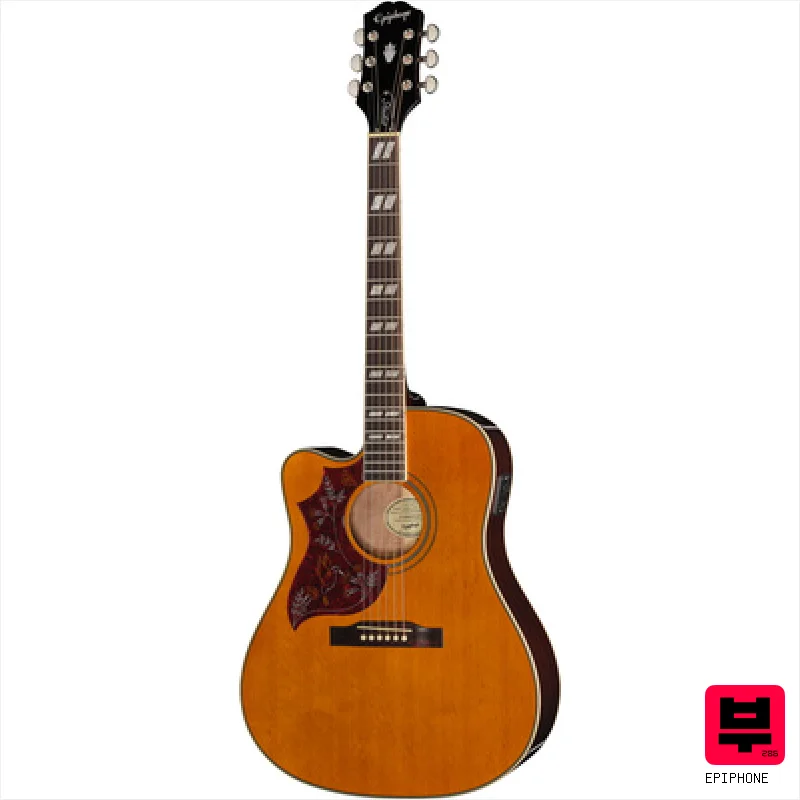 Epiphone Hummingbird Studio EC AN LH - Lefthanded Acoustic Guitars