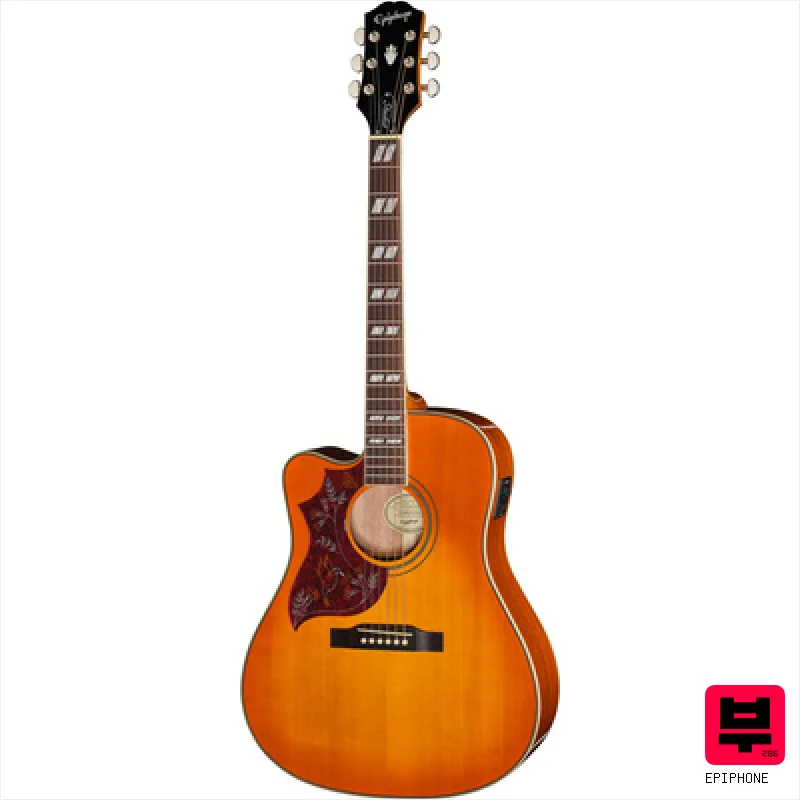Epiphone Hummingbird Studio EC HCS LH - Lefthanded Acoustic Guitars