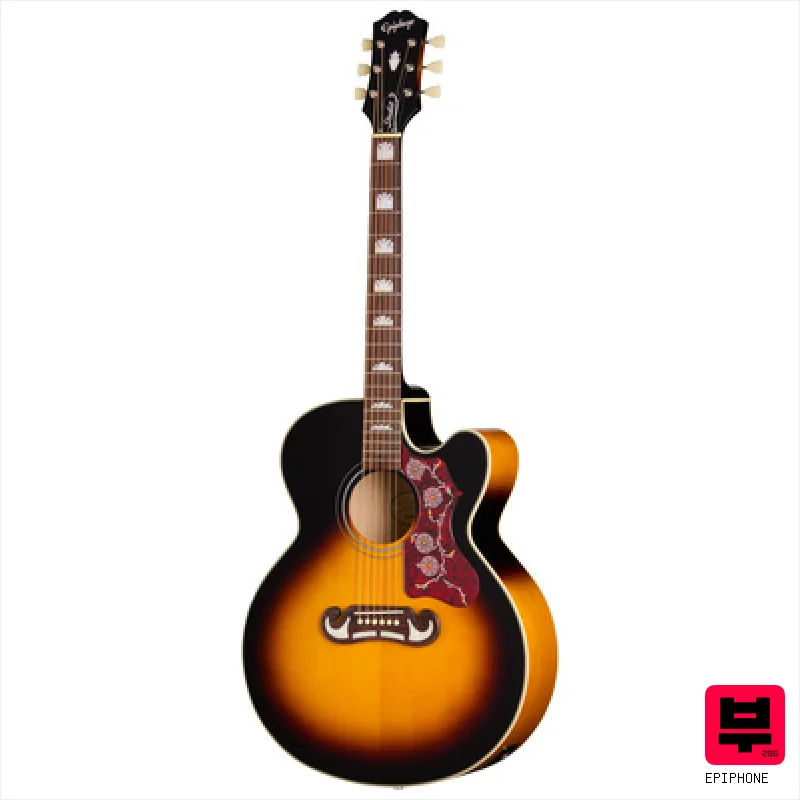 Epiphone J-200 Studio EC VS - Professional Music Instrument Photo