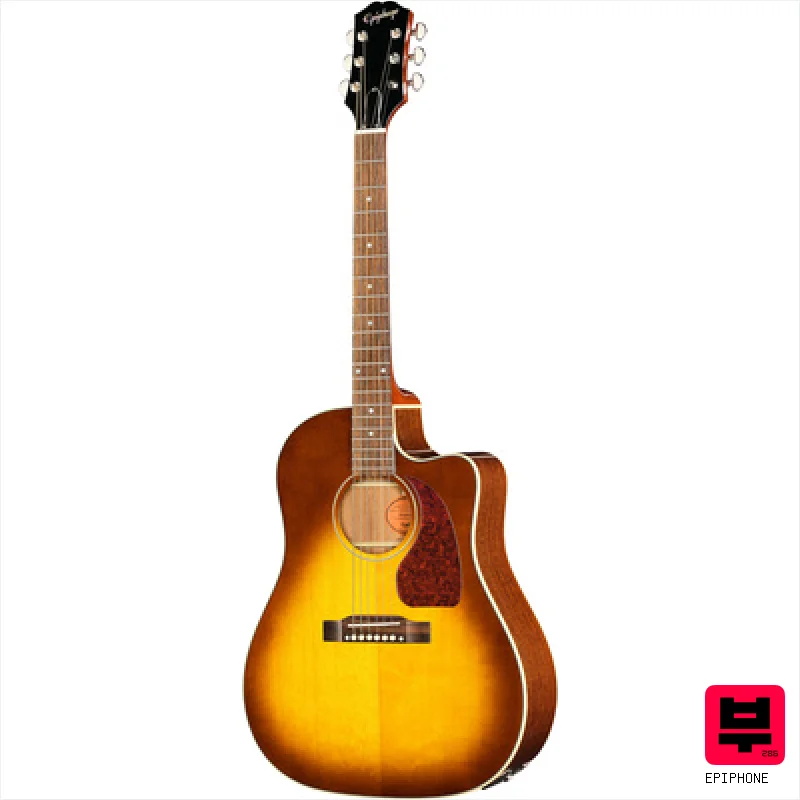 Epiphone J-45 Standard EC Honey Burst - Dreadnought Acoustic Guitars