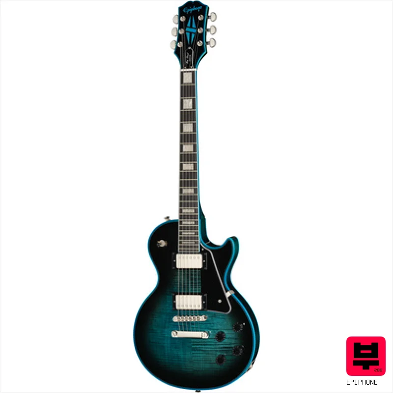 Epiphone Les Paul Custom Widow IB - Single Cut Guitars