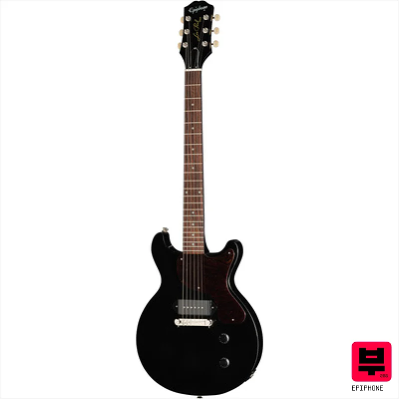 Epiphone Les Paul Junior DC Ebony - Double Cut Guitars