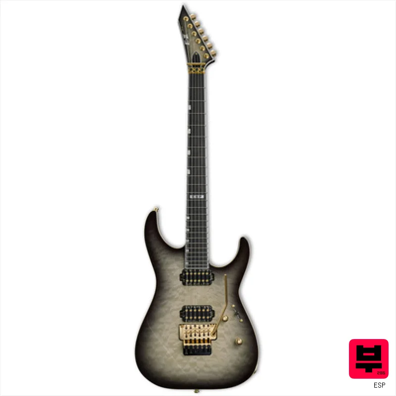 ESP E-II M-II Black Natural Burst