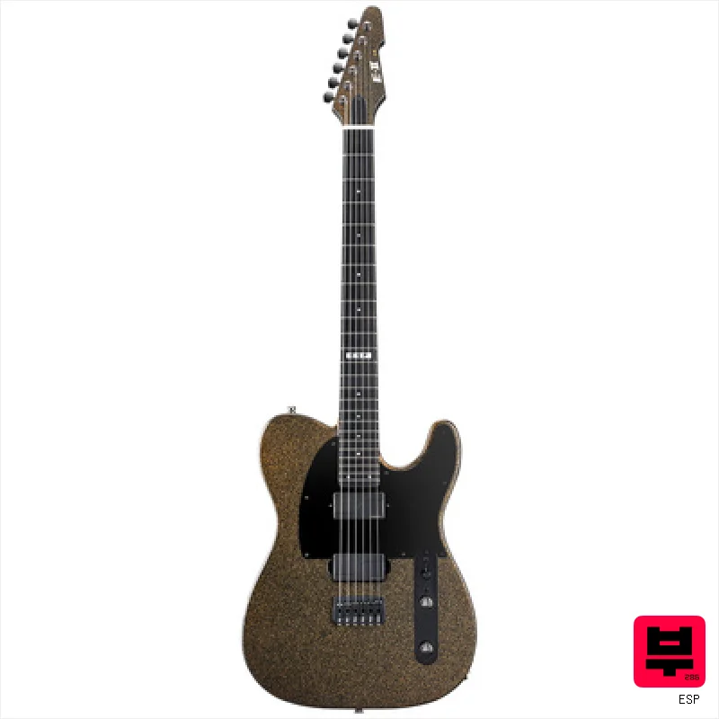 ESP E-II T-6 HS Gold Sparkle Satin - Professional Music Instrument Photo