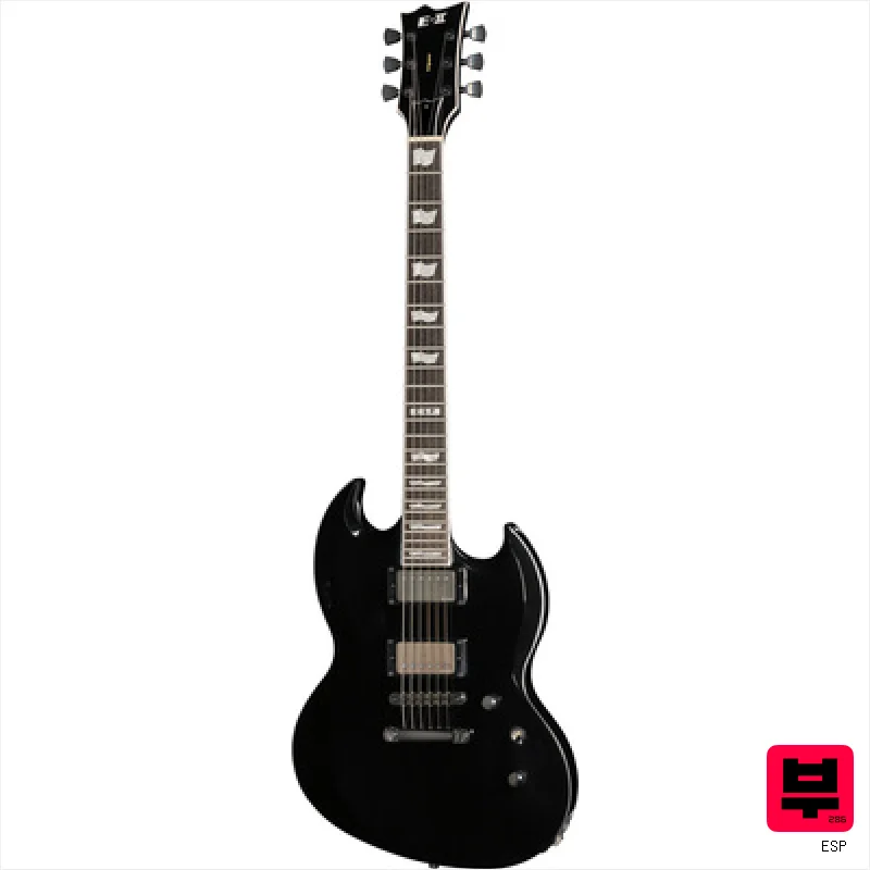 ESP E-II Viper Black - Professional Music Instrument Photo
