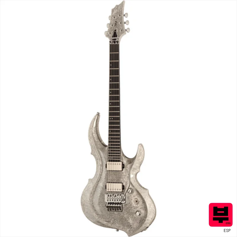 ESP FRX Liquid Metal Silver - Heavy Guitars