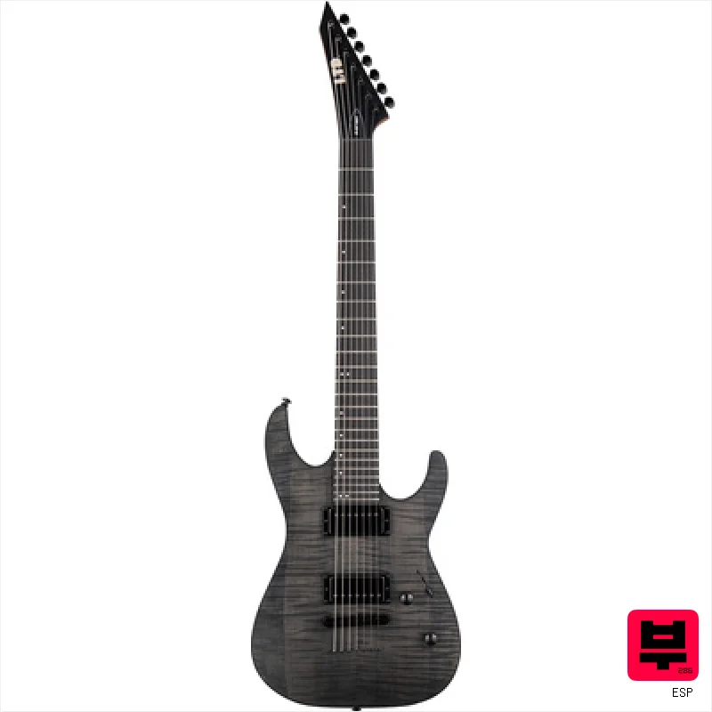 ESP LTD M-207B DX STBLK Satin - 7 String Guitars